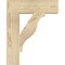Ekena Millwork Funston Block Rough Sawn Bracket, Douglas Fir, 4"W x 16"D x 20"H BKT04X16X20FST05RDF - alternate 2